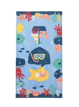 Roupa de banho Mayoral submarino azul para bebê