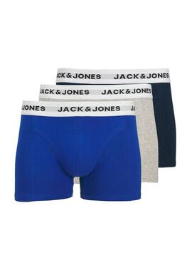 Pack Boxers Jack and Jones Joe básico para homem