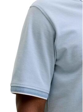 Polo Jack and Jones Azul Alves para homem.