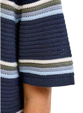 Polo Jack and Jones Maine azul marinho para criança.