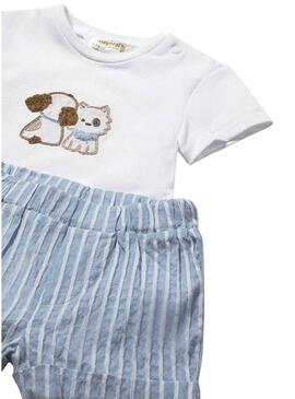 Conjunto de calção curto e boné Cielo