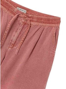 Bermuda Mayoral coral lavada para criança.