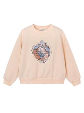 Moleton Mayoral salmao para menina