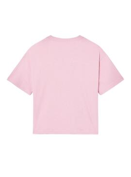 Camisa Mayoral Cocktail rosa para menina