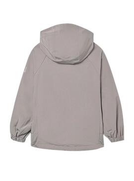 Jaqueta Mayoral corta-vento cinza para menino.