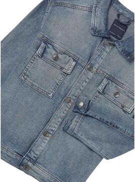 Jaqueta jeans Mayoral azul para menino