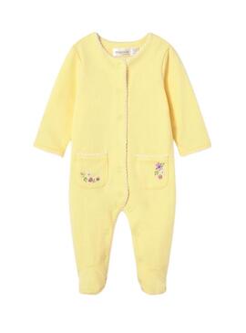 Conjunto de pijamas Mayoral longos multicolor para recém-nascido.