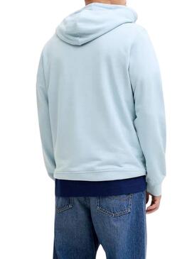 Moletom Jack and Jones Cole azul para homem