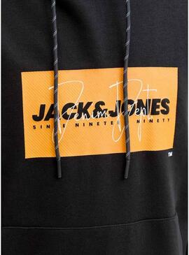 Moletom Jack and Jones Cole preto para homem