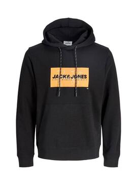 Moletom Jack and Jones Cole preto para homem
