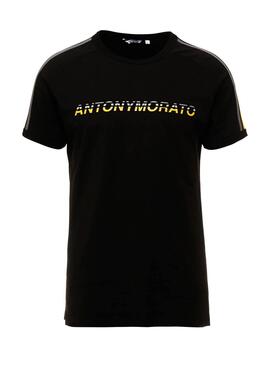 T-Shirt Antony Morato faixa preta para Homem