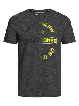 T-Shirt Jack and Jones Comick Preto Homem