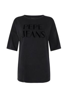 T-Shirt Pepe Jeans Cherie Preto Mulher