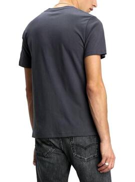 T-Shirt Levis Housemark Cinza Homem