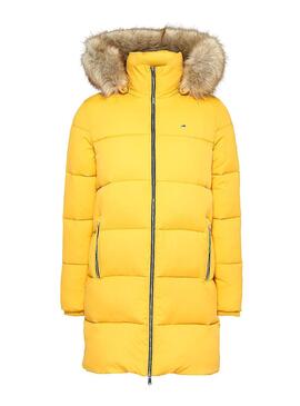 Casaco Tommy Jeans Modern Puffa Amarelo Mulher