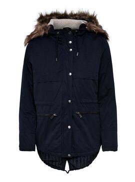 Parka Only Lena azul 