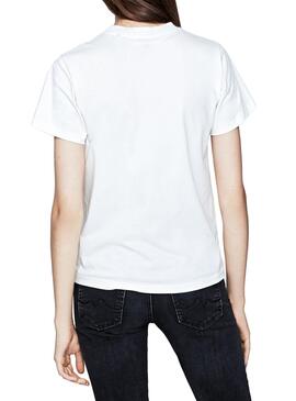 T-Shirt Pepe Jeans Minerva Branco para Mulher