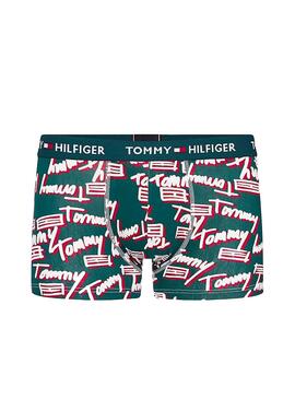 Cuecas Tommy Hilfiger Flag Verde para Homem