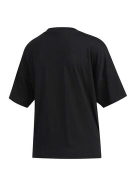 T-Shirt Adidas Logo Preto para Mulher
