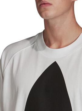 T-Shirt Adidas Big Trefoil Branco Para Homem