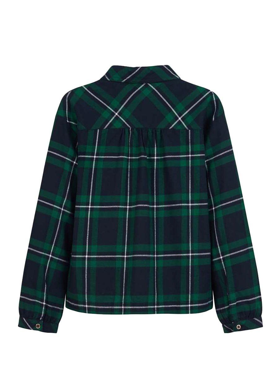 Camisa Mayoral Nó Frames Verde para Menina