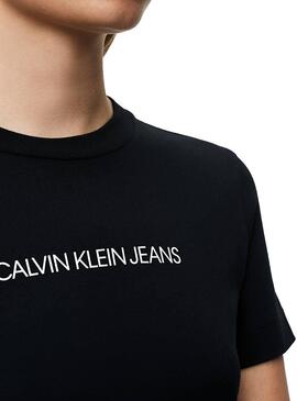 Vestido Calvin Klein Institutional Preto Mulher