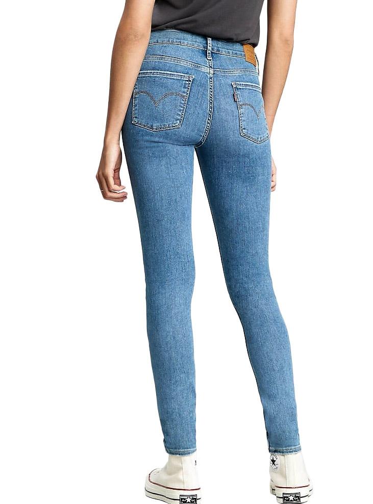 Jeans Levis 710 Innovation Azul Mulher