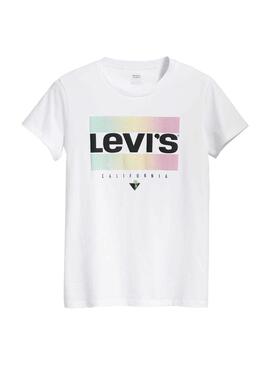 T-Shirt Levis The Perfect Tee Branco Mulher