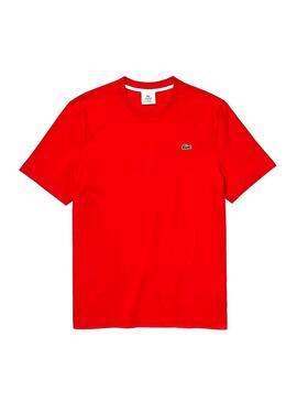 T-Shirt Lacoste Live Paris Vermelho Para Homem