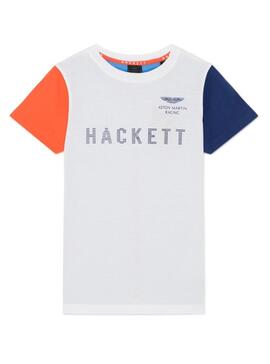 T-Shirt Hackett AMR Multicolor Para Meninos