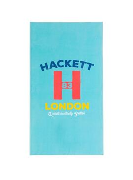 Toalha Hackett Logo turquesa para menino e menina