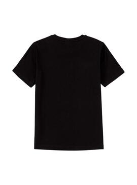 T-Shirt Fila Tait Preto para menino e menina
