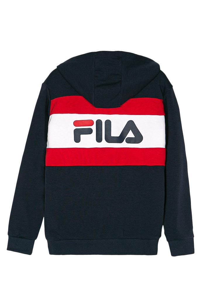 Sweat Fila Ellanah Azul Marinho Para Meninos