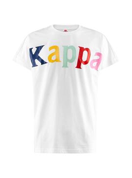 T-Shirt Kappa Cultin Branco para homens
