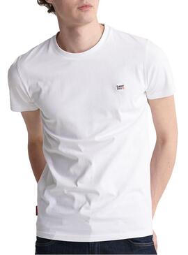 T-Shirt Superdry Colletive Branco Homens