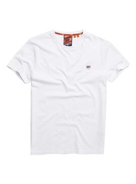 T-Shirt Superdry Colletive Branco Homens