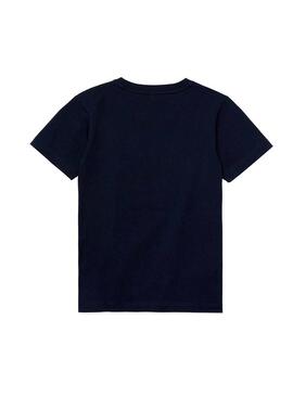 T-Shirt Lacoste Sports Azul para meninos