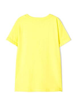 T-Shirt Name It Vux Amarelo para Menino