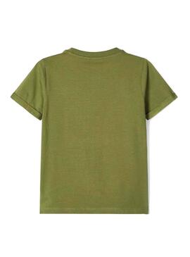 T-Shirt Name It Vux Verde para Menino
