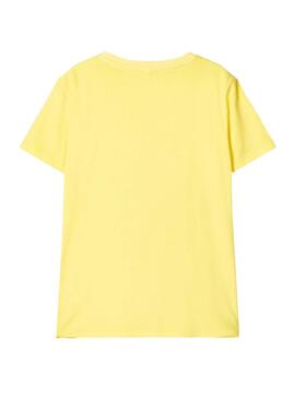 T-Shirt Name It Fike Yellow para Menino
