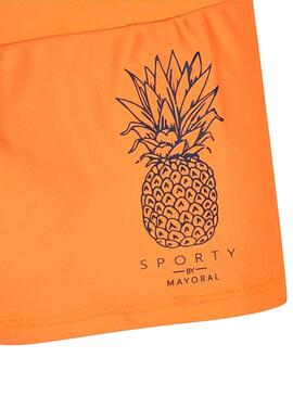 Swimsuit  Mayoral Stripes Orange Menino