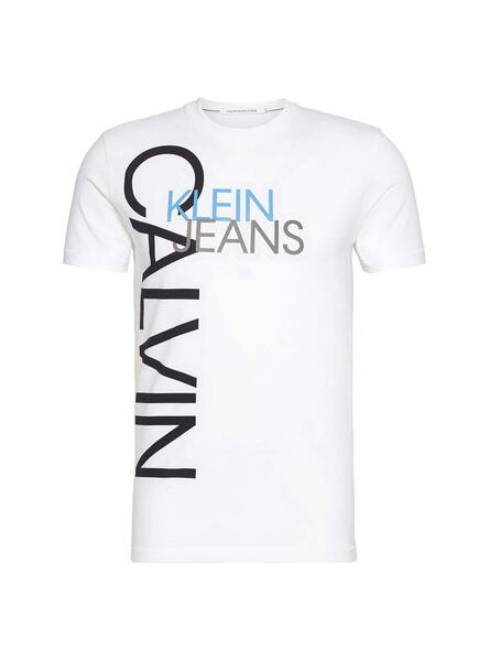 Camiseta Calvin Klein Logo Vertical Masculina
