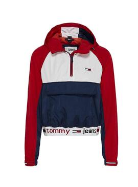 Blusão Tommy Jeans Colorblock Logo Mulher