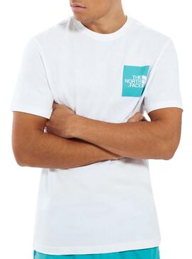 T-Shirt The North Face Fine Branco para Homem