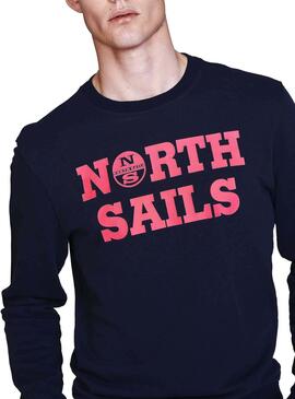 Sweat North Sails Graphic Azul para Homem