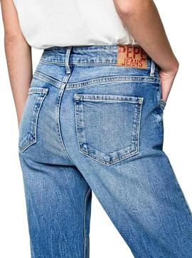Jeans Pepe Jeans Mary Azul para Mulher