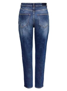 Jeans Only Venice Mom para Mulher