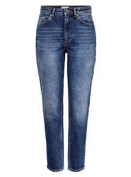 Jeans Only Venice Mom para Mulher