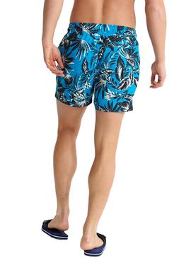 Swimsuit Superdry Palm Azul para Homem