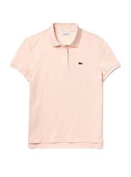 Polo Lacoste Classic Rosa para Mulher